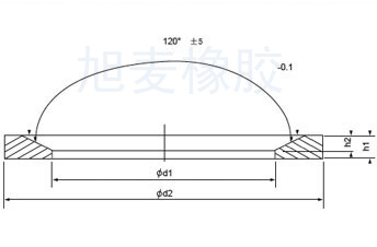 氟橡胶管接头密封垫